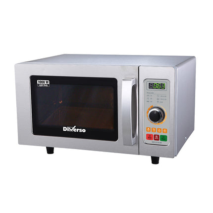 Micro-ondes en acier inoxydable, 1000 W. (25 Lt), mécanique