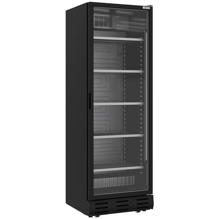 Ventileret displayenhed positiv 382 liter SORT