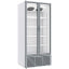 Drink display positive ventilated, 804 liters, 2 hinged doors, WHITE