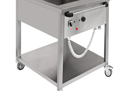Mobile Bain Marie 2x GN1/1