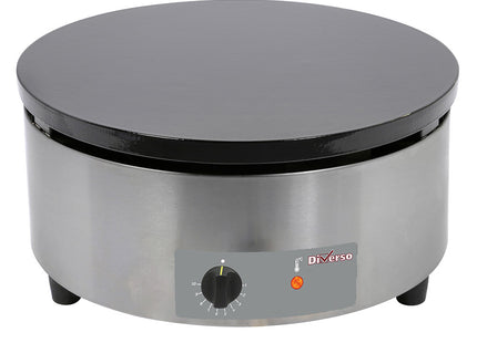 Electric crepe pan, high output, Ø 400 mm "enameled"