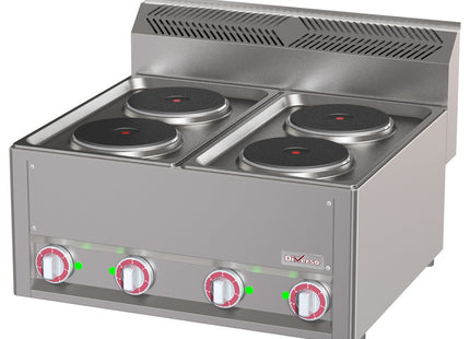 Cuisinière électrique 4 plaques, -Top-