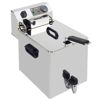 Friteuse électrique de table 10 litres + robinet