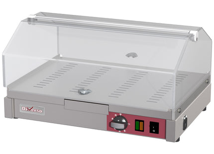Countertop heated display case, 1 level L500mm