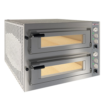 El-ovn 2x 6 pizzaer diam.350mm, 2 vær