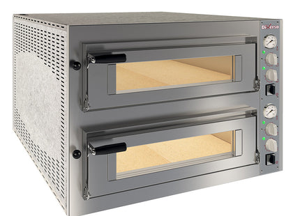 Four électrique 2x 6 pizzas diam.350mm, 2 pièces