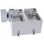Friture - bordmodel - EL - 2x 8 liter + hane