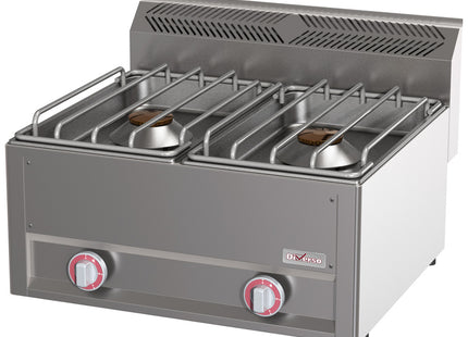 Komfyr 2 brennere 8 kW super kraftig -Topp-