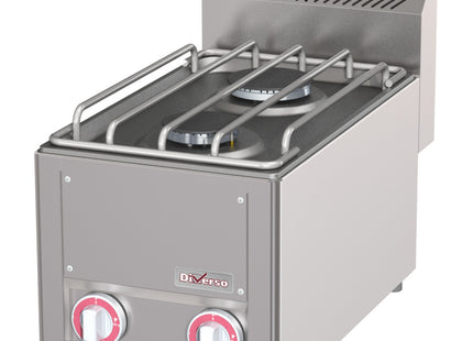 Gas cooker 2 burners, -Top-
