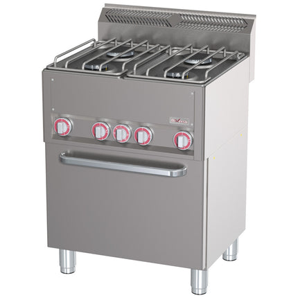 Serie 4 brennere med varmluftsovn GN1/1