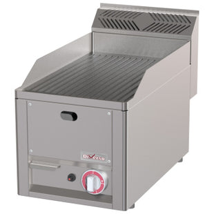 Grooved gas griddle -Top-