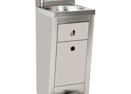 Freestanding hand wash basin