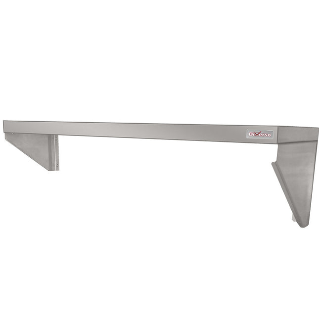 Wall shelves with 2 brackets