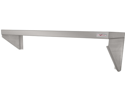 Wall shelves with 2 brackets