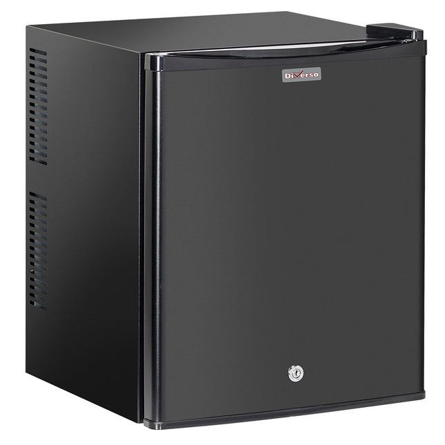 Minibar solid door, 26 litres - BLACK