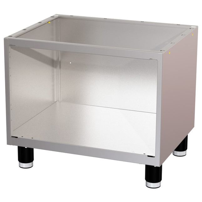 Möbel "stöd" i rostfritt 660 mm (utan dörrar)