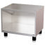 Meuble "support" en inox 660 mm (sans portes)