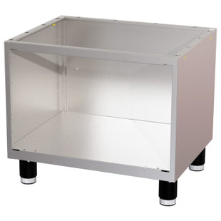 Meuble "support" en inox 660 mm (sans portes)