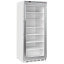 Freezer cabinet, glass door, static, 600 liters - White
