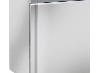 Congélateur statique, 200 litres. acier inoxydable