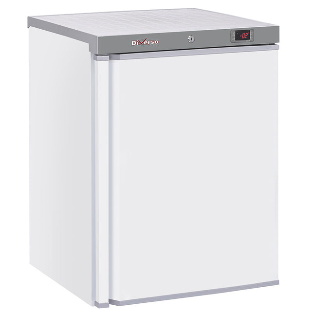 Ventilated refrigerator, 200 liters - white