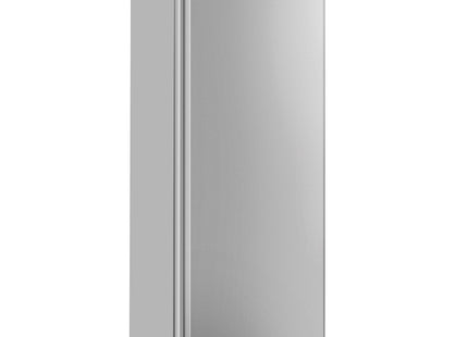 Ventilert kjøleskap, 400 liter. rustfritt stål