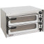 Pizza oven 350 mm, with glass door, double chamber