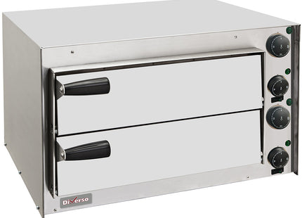 Pizza oven 350 mm, double chamber