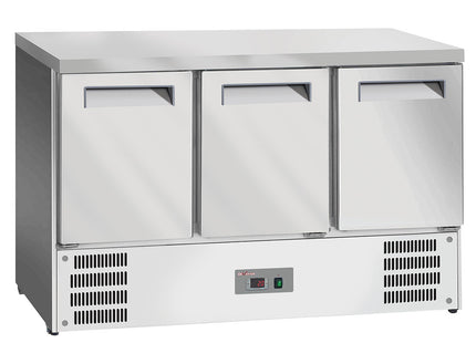 Refrigerated counter 3 doors GN 1/1