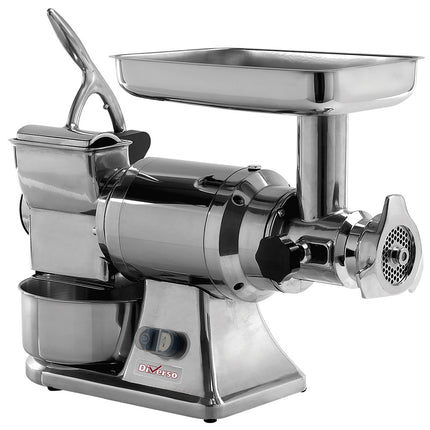 Combination meat mincer n°22 and parmesan grater