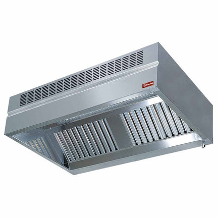 Hotte murale avec compensation d'air "AMBIANCE"