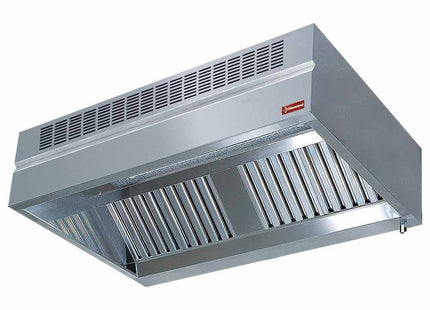 Hotte murale avec compensation d'air "AMBIANCE"