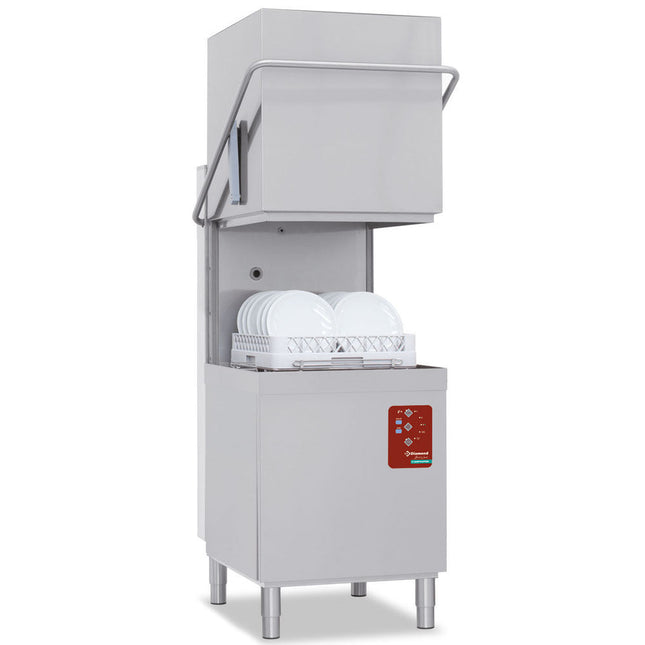 Hætteopvaskemaskine, kurv 500x500 mm "Full Hygiene"