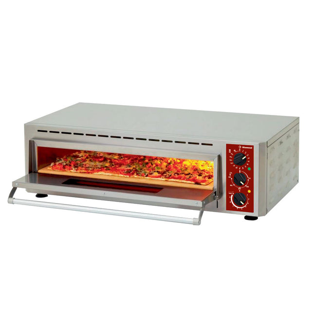 El-ovn til pizza, kammer (2+3 kW), 660x430xh100 mm