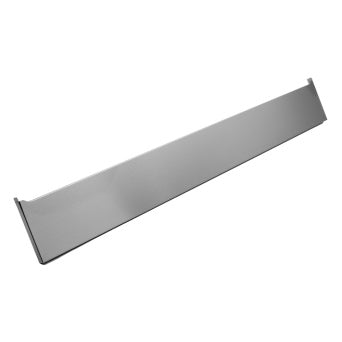 Frontsokkel i rustfritt stål, 1200 mm