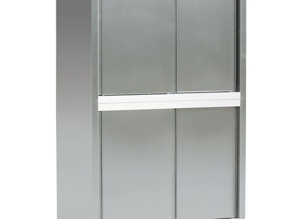 High cupboard, sliding doors