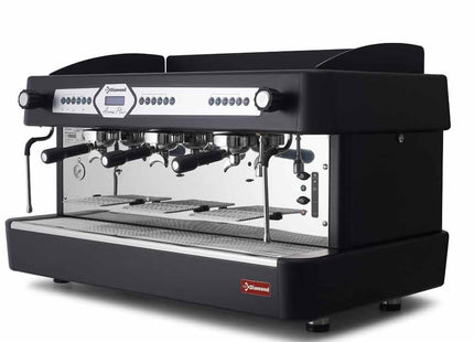 Expresso coffee machine 3 groups, automatic (with display)-BLACK