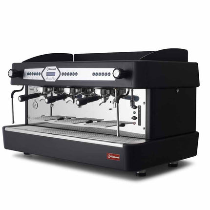 Expresso coffee machine 3 groups, automatic (with display)-BLACK