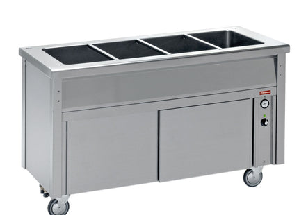 Élément bain-marie sur armoire neutre 2 GN 1/1
