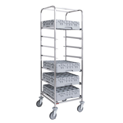 Trolley 7 levels for dishwasher baskets 500x500 mm