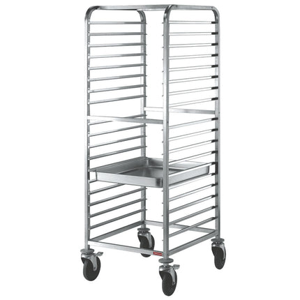 Plate trolley 20x GN 2/1, space 75 mm