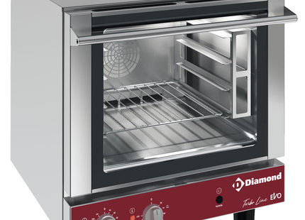 Electric convection oven, 4x GN 2/3 + manual humidifier