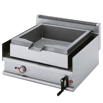 Tumbling elec. stekepanne, servant i rustfritt stål, hette. 30 liter "Alpha 650"