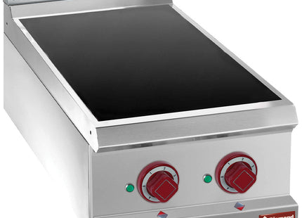Kuchenka ceramiczna elektryczna 2 płyty grzewcze -Góra-