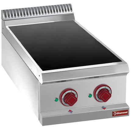 Cuisinière électrique vitrocéramique 2 feux -Top-