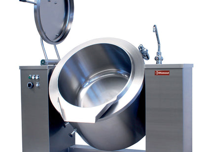 Electric Tilting Boiling pan,150 liters, indirect heating