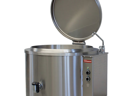 Electric boiling pan 200 liters, indirect heating
