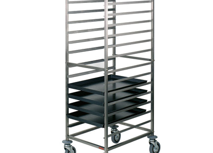 Drabina płytowa ze stali nierdzewnej, 14x 600x400 mm, rozstaw 85 mm