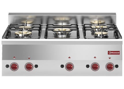 Cuisinière à gaz 5 feux -Top-