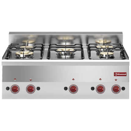 Cuisinière à gaz 5 feux -Top-